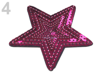 Nažehlovačka STAR - Amarant