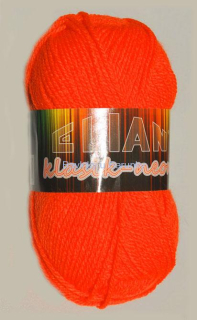 Elian Klasik Neon - oranžová antipilling