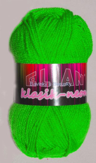 Elian Klasik Neon - zelená antipilling