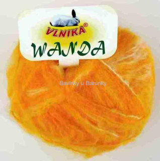 Wanda č.14 - oranžovobílá