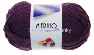 Merino - 14804 tm.fialová