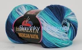 Mercan Batik 59513 - modrý melír