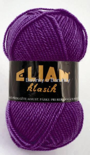Elian Klasik 3374 - fialová sytá antipilling