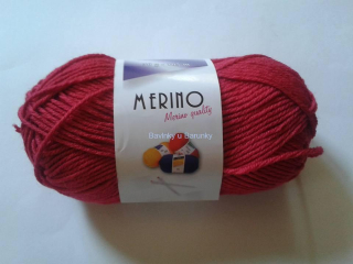 Merino - 14811 sytá tm. růžová