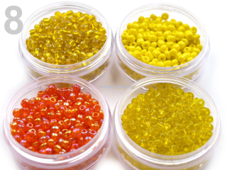 Rokajl 4mm v dóze cca 20g - Daffodil mix 4 barvy