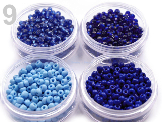 Rokajl 4mm v dóze cca 20g - Olympian Blue mix 4 barvy