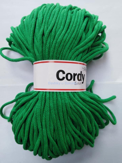 Cordy 5mm - trávově zelená