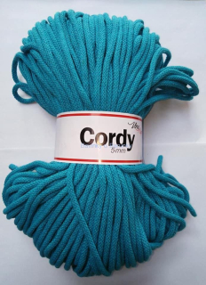 Cordy 5mm - tyrkysová