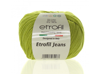 Jeans 025 - žlutozelená
