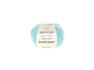 Jeans 052 - světle tyrkysová