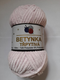 Betynka Třpytivá 403 - sv. růžová