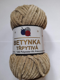 Betynka Třpytivá 417 - béžová