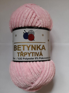 Betynka Třpytivá 419 - růžová