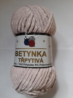 Betynka Třpytivá 449 - pudrová