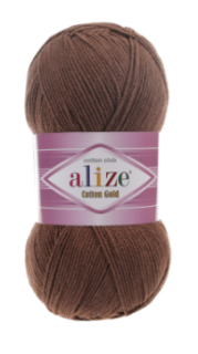 Cotton Gold 493 - hnědá