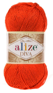 Diva 37 - červeno-oranžová