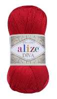 Diva 106 - červená