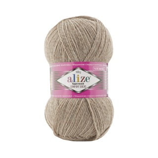 Superwash Comfort Socks 207 - béžová