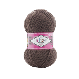 Superwash Comfort Socks 844 - káva