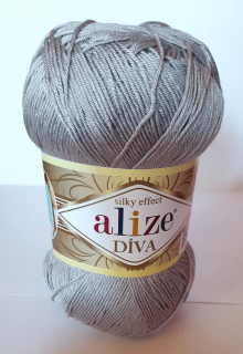 Diva 362 - stříbro-šedá
