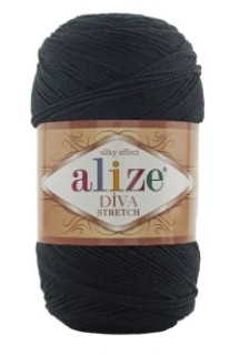 Diva Stretch 060 - Black