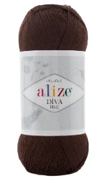 Diva Fine 26 - hnědá