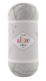 Diva Fine 168 - stříbrošedá