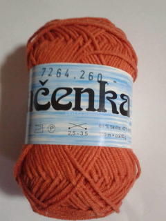 Kačenka 7264 - Tmavě rezavá